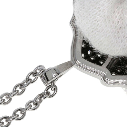 CHANEL シャネル スー ル シーニュ デュ リオン ダイヤモンド ネックレス K18WG レディース 中古