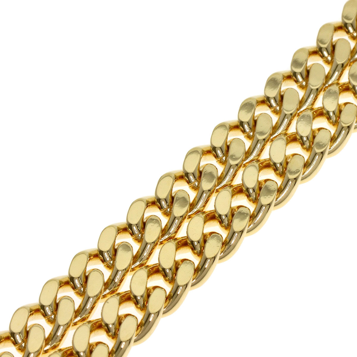 SELECT JEWELRY セレクトジュエリー 喜平 キヘイ 2面 ネックレス K18YG メンズ 中古