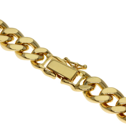 SELECT JEWELRY セレクトジュエリー 喜平 キヘイ 2面 ネックレス K18YG メンズ 中古