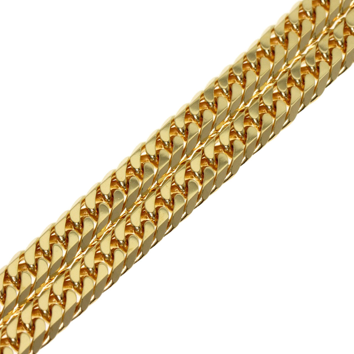 SELECT JEWELRY セレクトジュエリー 喜平 キヘイ 6面 ダブル ネックレス K18YG レディース 中古