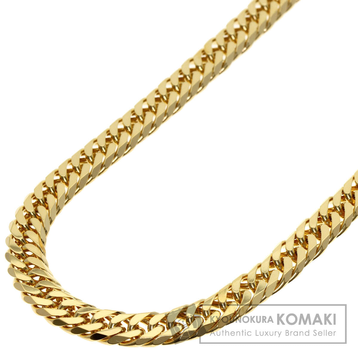 SELECT JEWELRY セレクトジュエリー 喜平 キヘイ 6面 ダブル ネックレス K18YG レディース 中古