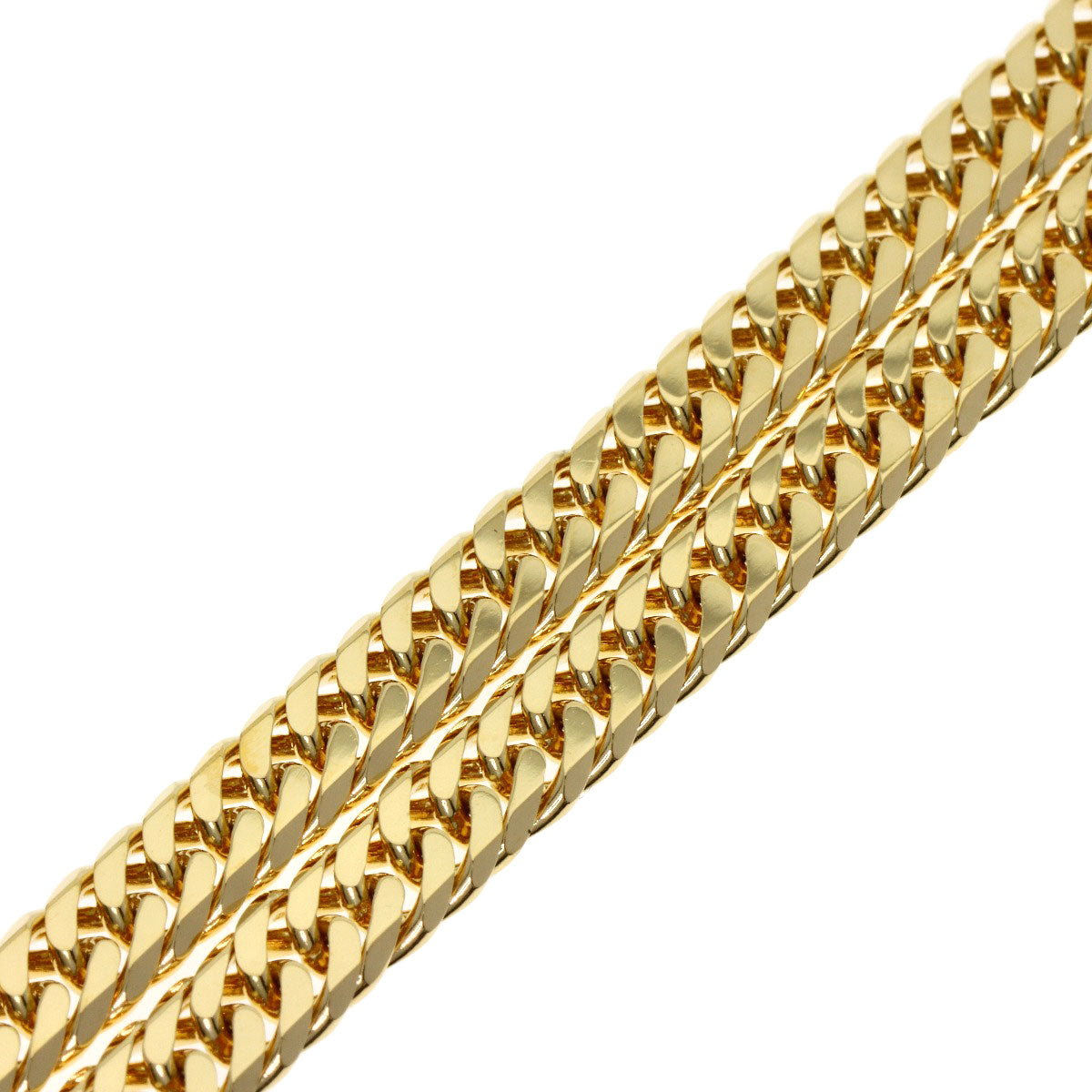 SELECT JEWELRY セレクトジュエリー 喜平 キヘイ 6面 ダブル ネックレス K18YG レディース 中古