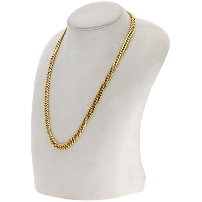 SELECT JEWELRY セレクトジュエリー 喜平 キヘイ 6面 ダブル ネックレス K18YG レディース 中古