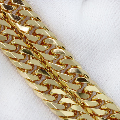 SELECT JEWELRY セレクトジュエリー 喜平 キヘイ 6面 ダブル ネックレス K18YG レディース 中古