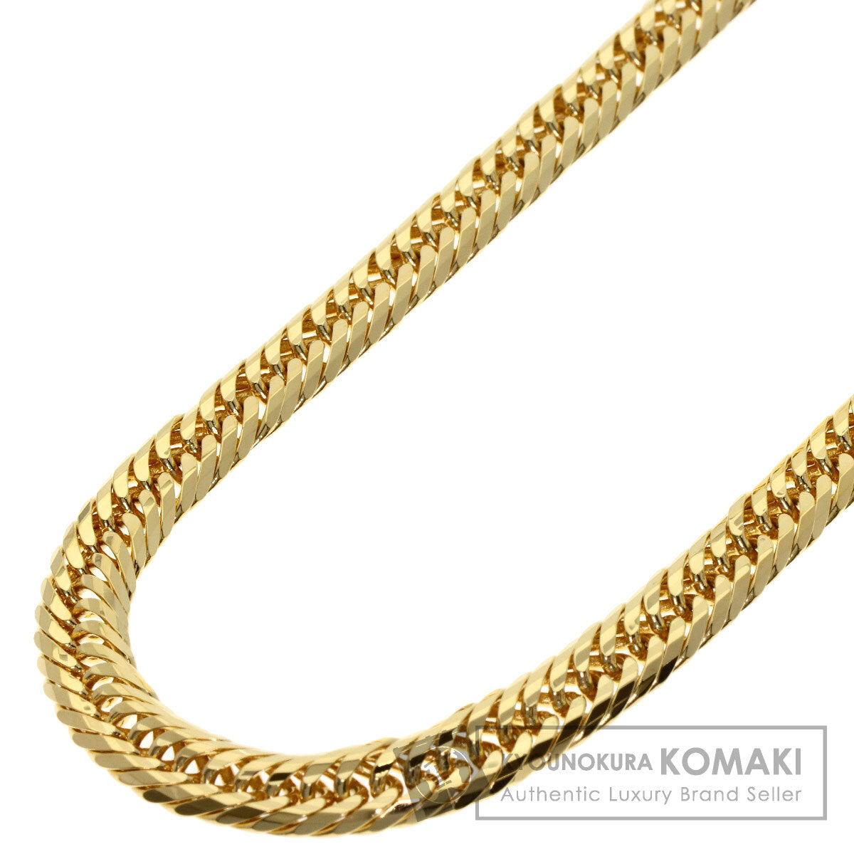 SELECT JEWELRY セレクトジュエリー 喜平 12面 トリプル ネックレス K18YG メンズ 中古