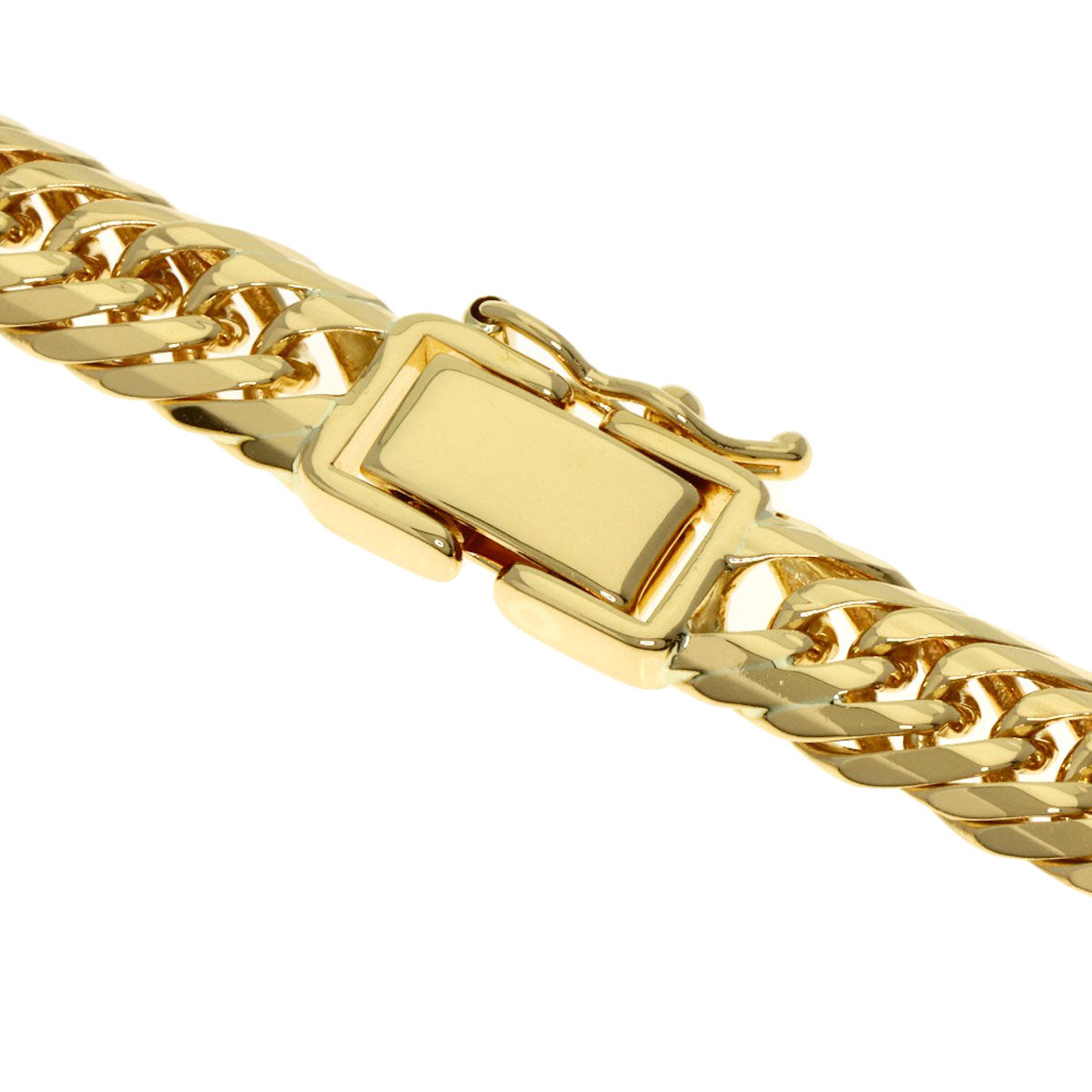 SELECT JEWELRY セレクトジュエリー 喜平 12面 トリプル ネックレス K18YG メンズ 中古