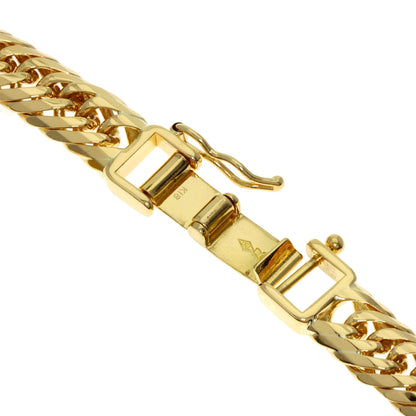 SELECT JEWELRY セレクトジュエリー 喜平 12面 トリプル ネックレス K18YG メンズ 中古
