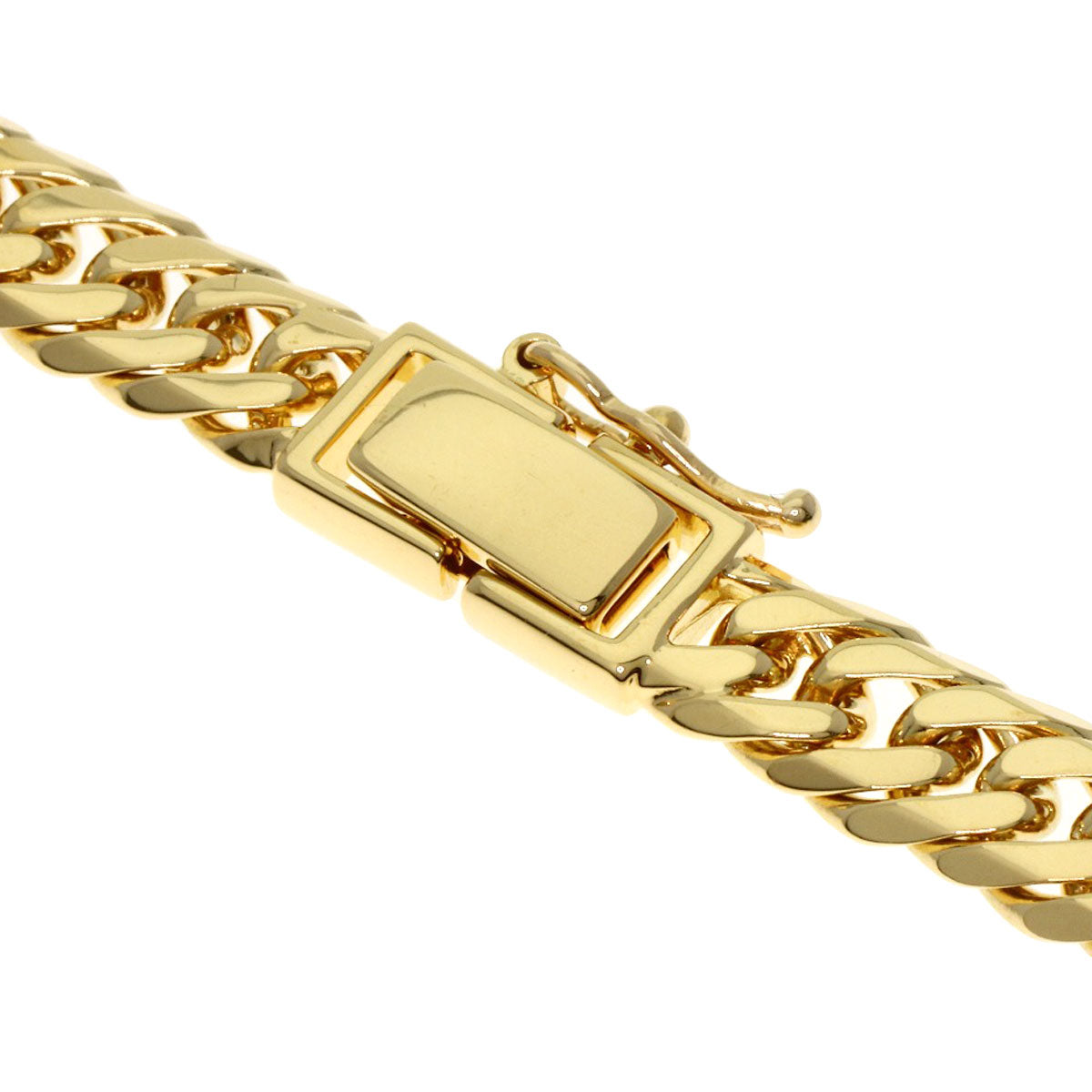 SELECT JEWELRY セレクトジュエリー 喜平 キヘイ 6面 ダブル ネックレス K18YG メンズ 中古
