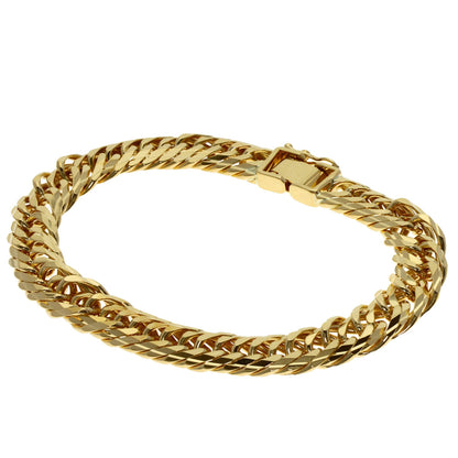 SELECT JEWELRY セレクトジュエリー 喜平 キヘイ 16面 トリプル ブレスレット K18YG メンズ 中古