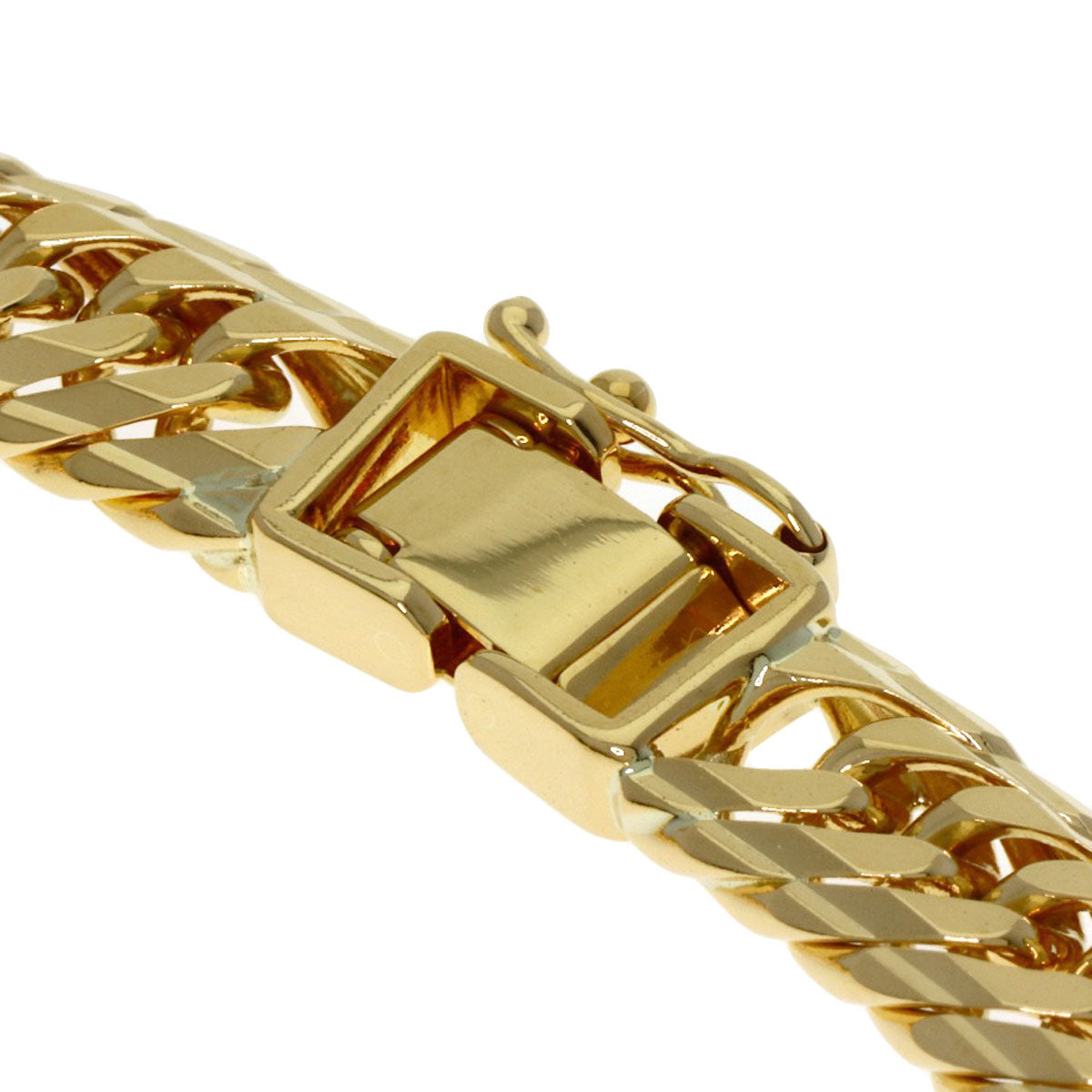 SELECT JEWELRY セレクトジュエリー 喜平 キヘイ 16面 トリプル ブレスレット K18YG メンズ 中古