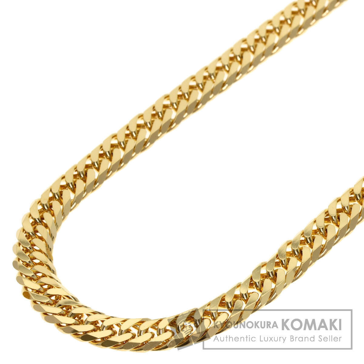 SELECT JEWELRY セレクトジュエリー 喜平 キヘイ 6面 ダブル ネックレス K18YG レディース 中古