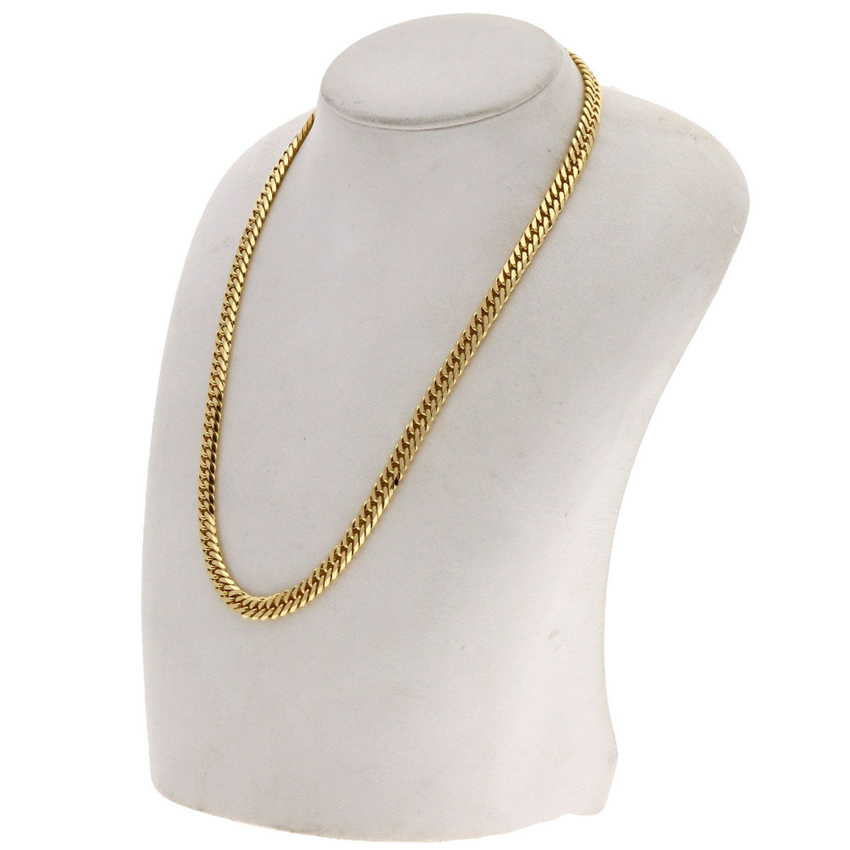 SELECT JEWELRY セレクトジュエリー 喜平 キヘイ 6面 ダブル ネックレス K18YG レディース 中古