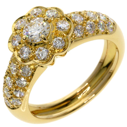 Boucheron ブシュロン ダイヤモンド #52 リング・指輪 K18YG レディース 中古