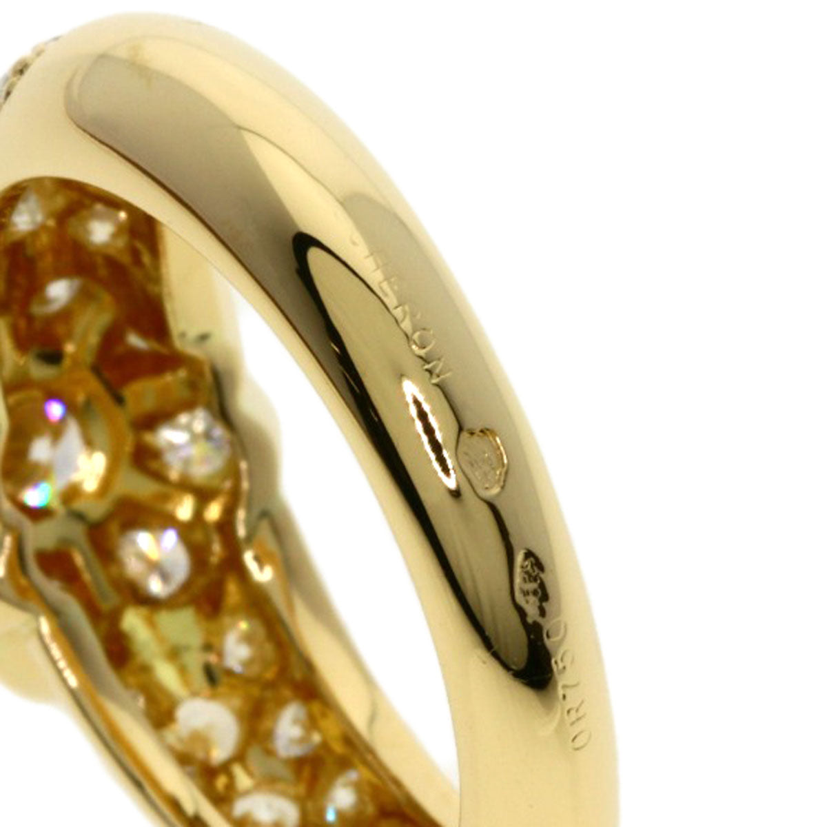Boucheron ブシュロン ダイヤモンド #52 リング・指輪 K18YG レディース 中古