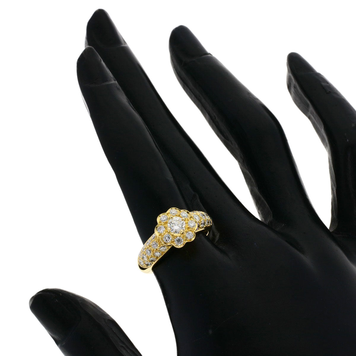 Boucheron ブシュロン ダイヤモンド #52 リング・指輪 K18YG レディース 中古