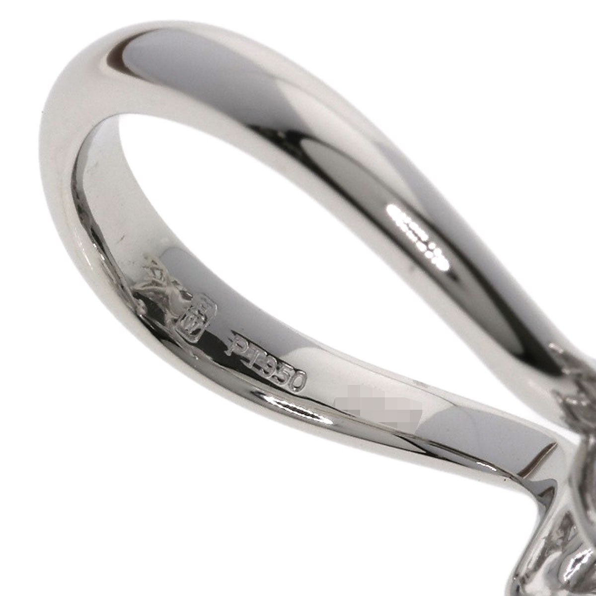 HARRY WINSTON ハリーウィンストン マーキッサ トリプルモチーフ ダイヤモンド リング・指輪 PT950 レディース 中古
