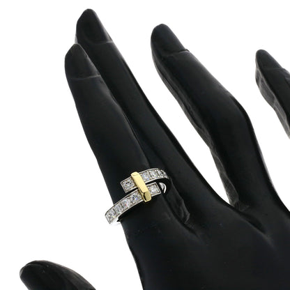 ティファニー エッジ ワイド バイパス ダイヤモンド リング・指輪 中古 商品画像8