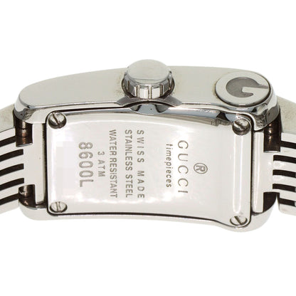 GUCCI グッチ 8600L Gメトロ レクタンブル 腕時計 SS レディース 中古