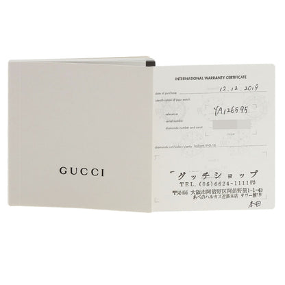 GUCCI グッチ YA126595 Gタイムレス キャットヘッド 126.5 腕時計 SS レディース 中古