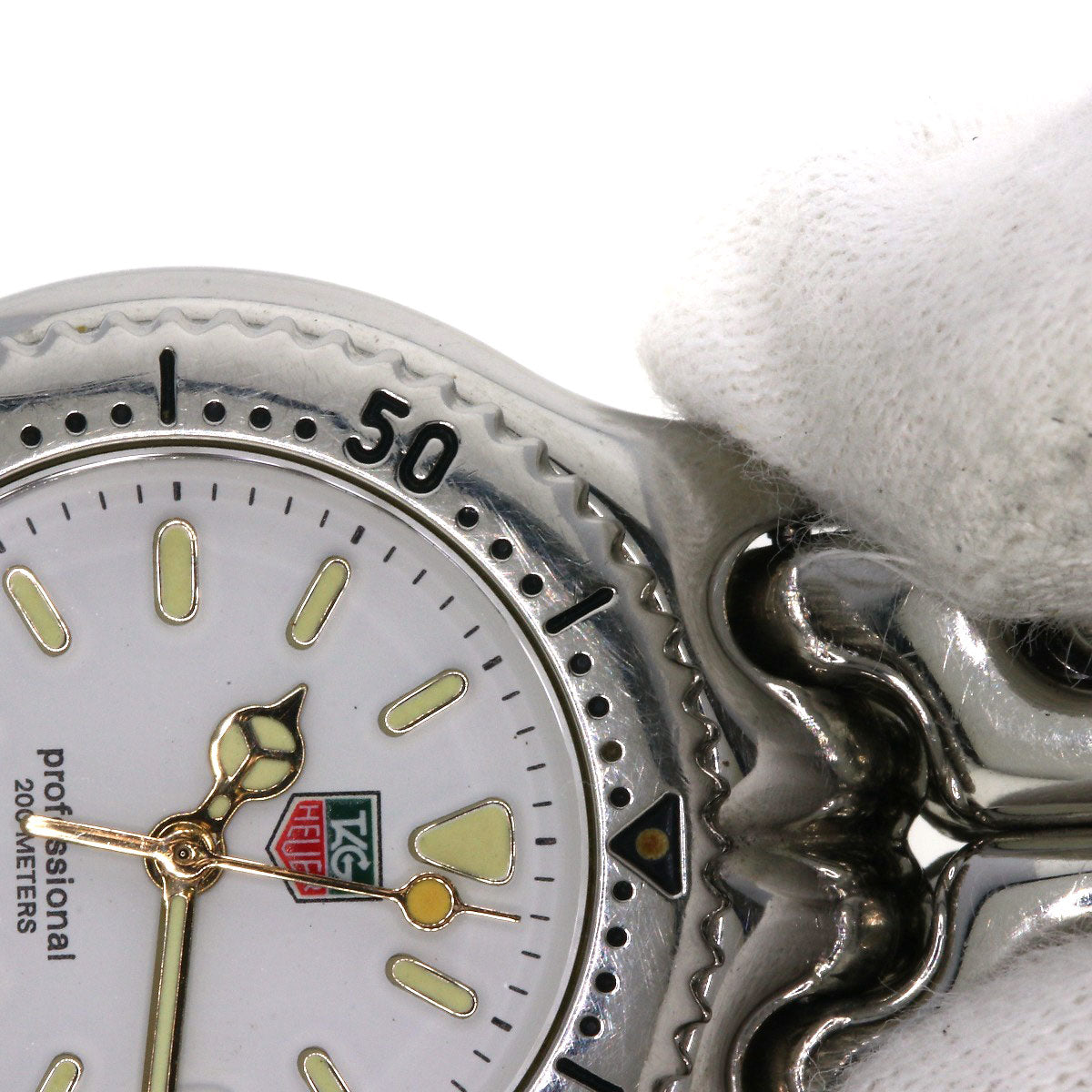 TAG HEUER タグホイヤー S90.815 セル プロフェッショナル 腕時計 SS レディース 中古