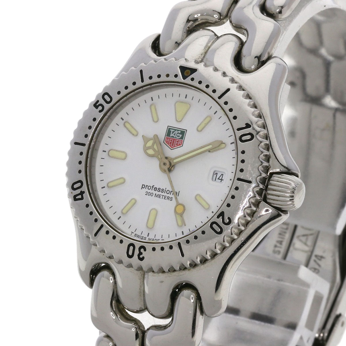 TAG HEUER タグホイヤー S90.815 セル プロフェッショナル 腕時計 SS レディース 中古