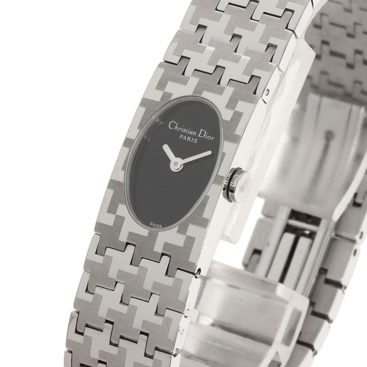 CHRISTIAN DIOR クリスチャンディオール D70-100 ミスディオール 腕時計 SS レディース 中古