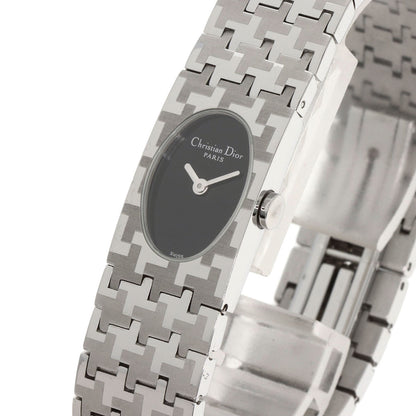 CHRISTIAN DIOR クリスチャンディオール D70-100 ミスディオール 腕時計 SS レディース 中古