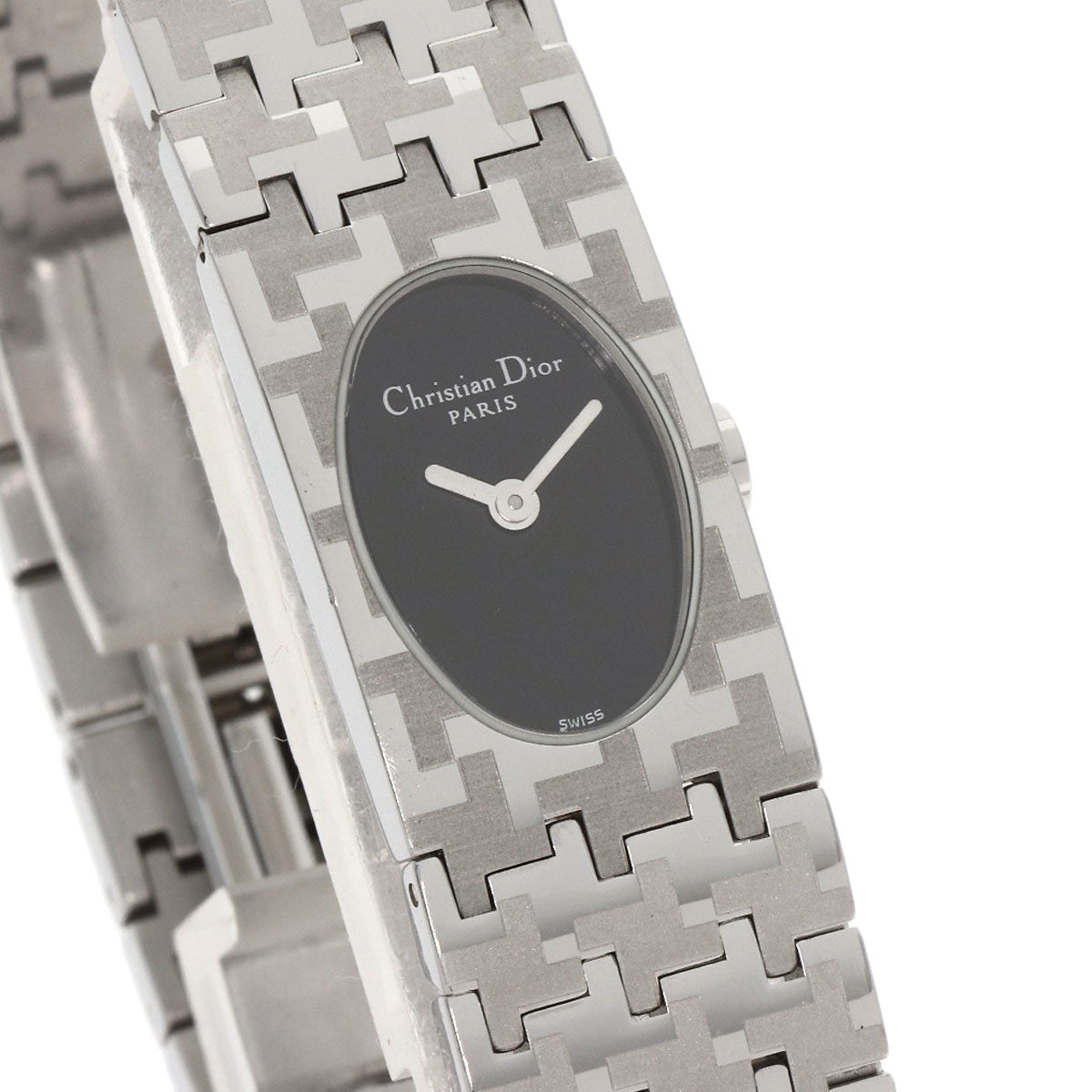 CHRISTIAN DIOR クリスチャンディオール D70-100 ミスディオール 腕時計 SS レディース 中古