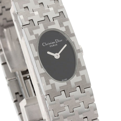 CHRISTIAN DIOR クリスチャンディオール D70-100 ミスディオール 腕時計 SS レディース 中古