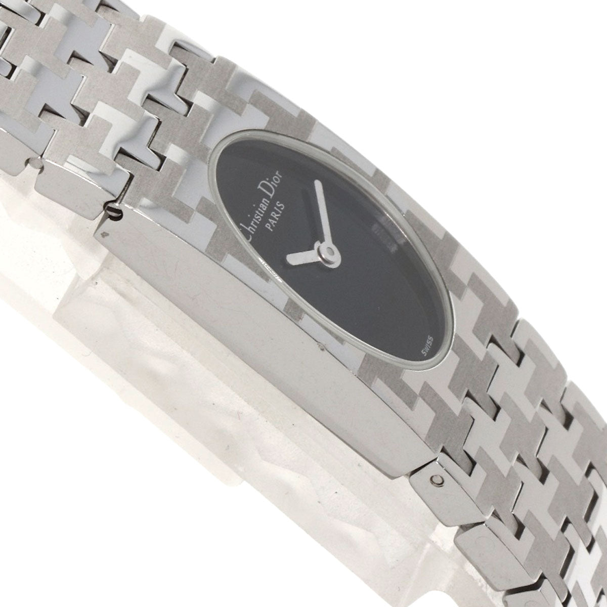 CHRISTIAN DIOR クリスチャンディオール D70-100 ミスディオール 腕時計 SS レディース 中古