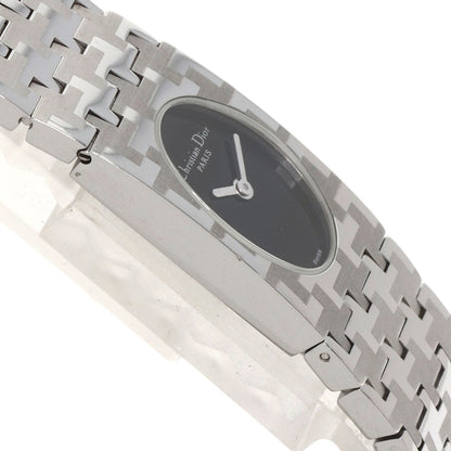 CHRISTIAN DIOR クリスチャンディオール D70-100 ミスディオール 腕時計 SS レディース 中古