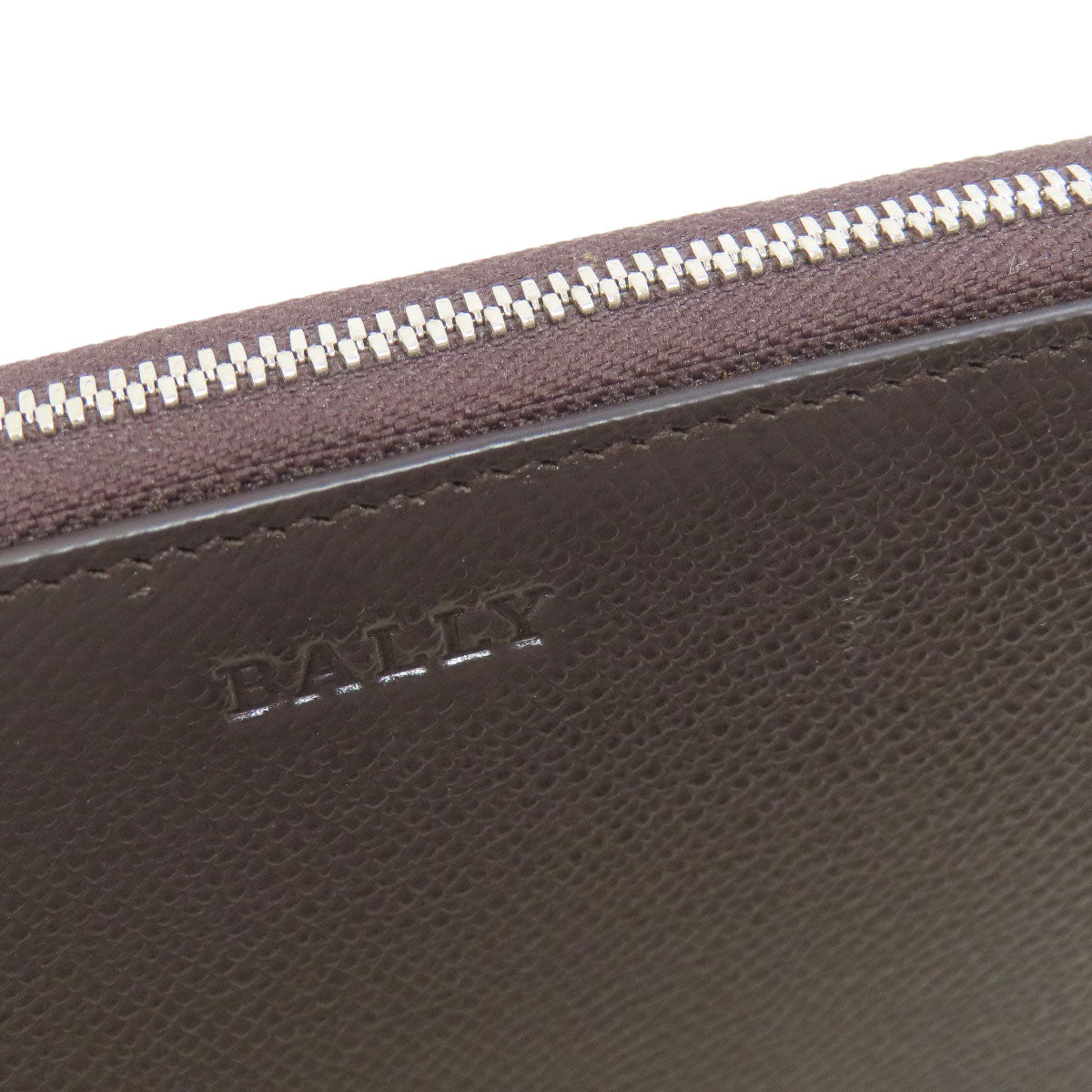 BALLY バリー ロゴ 長財布（小銭入れあり） レザー レディース 中古