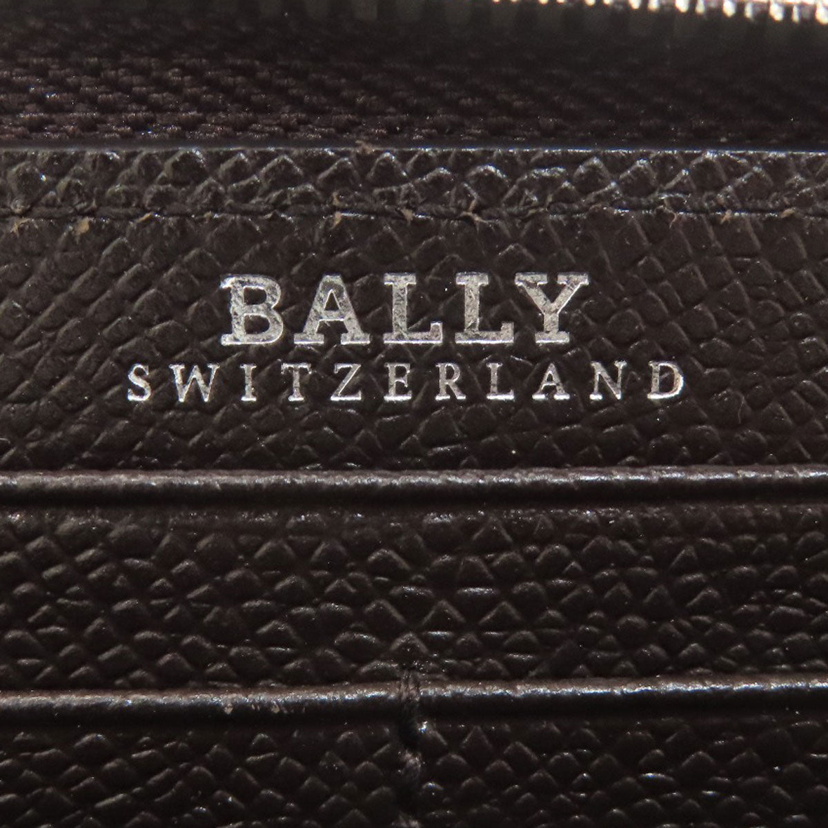 BALLY バリー ロゴ 長財布（小銭入れあり） レザー レディース 中古