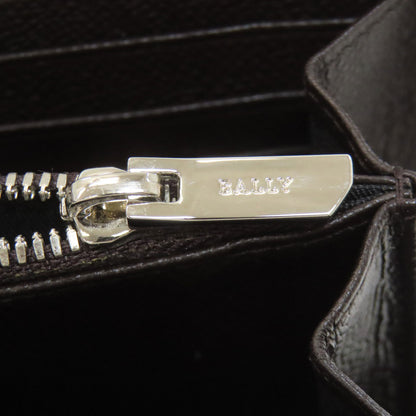 BALLY バリー ロゴ 長財布（小銭入れあり） レザー レディース 中古