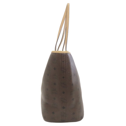 MCM エムシーエム ロゴ トートバッグ PVC レディース 中古