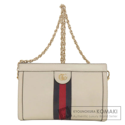 GUCCI グッチ 503877 オフィディア シェリーライン ショルダーバッグ レザー レディース 中古