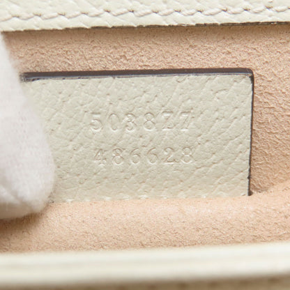 GUCCI グッチ 503877 オフィディア シェリーライン ショルダーバッグ レザー レディース 中古