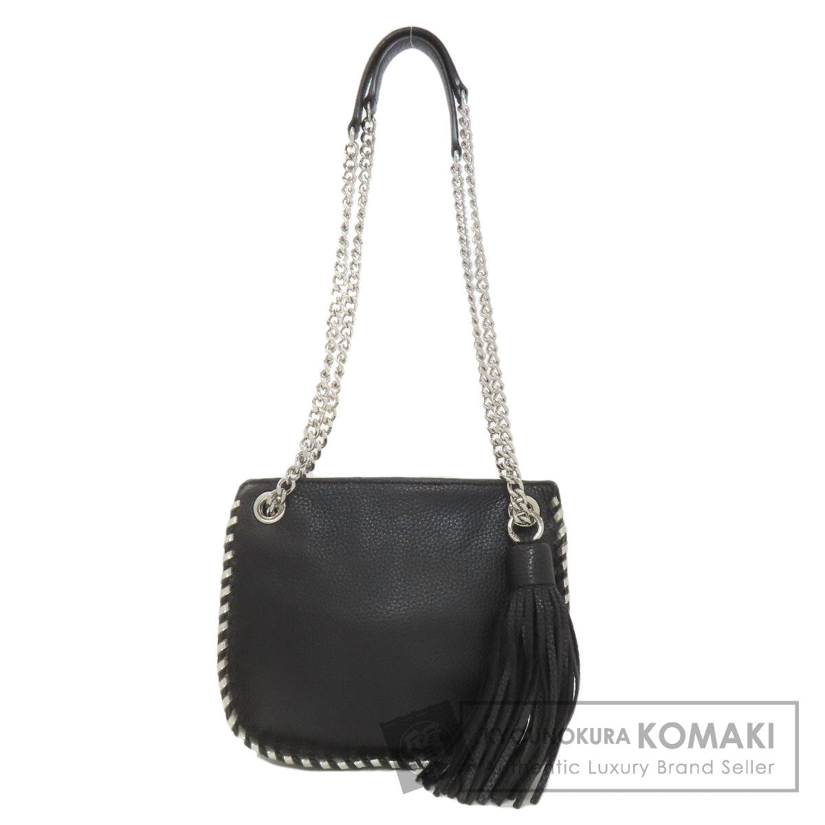 MICHAEL MICHAEL KORS マイケルマイケルコース タッセル ショルダーバッグ レザー レディース 中古