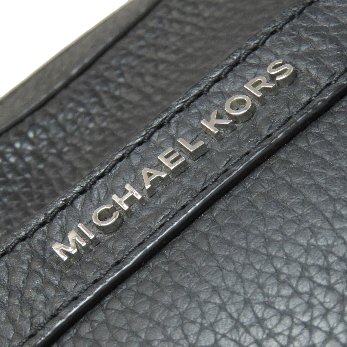 Michael Kors マイケルコース ロゴ ショルダーバッグ レザー レディース 中古
