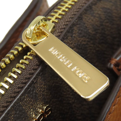 Michael Kors マイケルコース ダリア 2 IN 1 サッチェル スモール 2WAY ハンドバッグ PVC レディース 中古