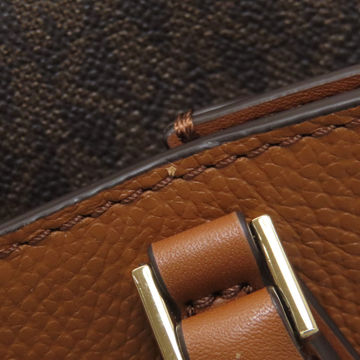 Michael Kors マイケルコース ダリア 2 IN 1 サッチェル スモール 2WAY ハンドバッグ PVC レディース 中古