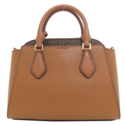 Michael Kors マイケルコース ダリア 2 IN 1 サッチェル スモール 2WAY ハンドバッグ PVC レディース 中古