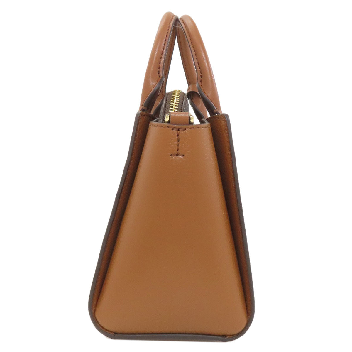 Michael Kors マイケルコース ダリア 2 IN 1 サッチェル スモール 2WAY ハンドバッグ PVC レディース 中古