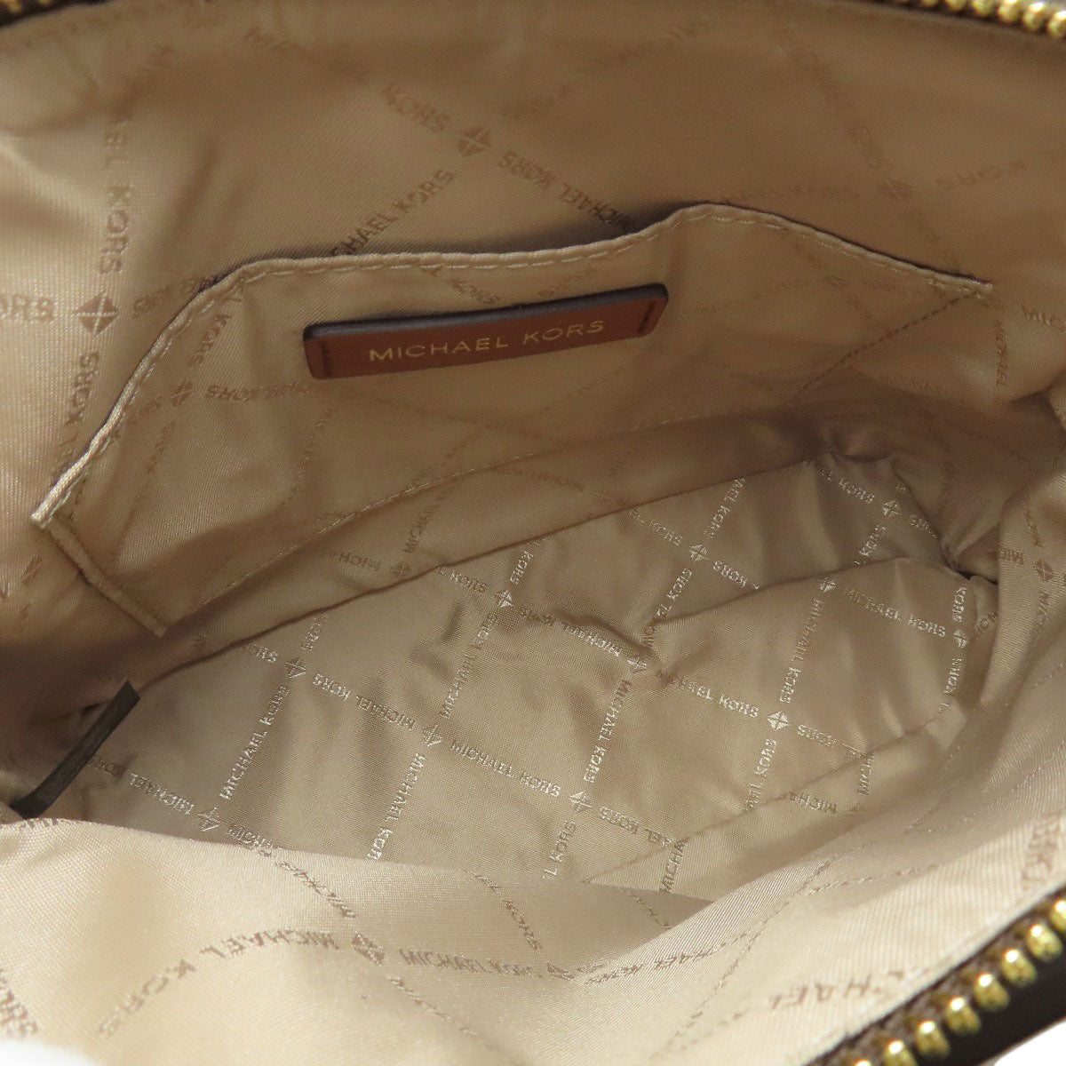 Michael Kors マイケルコース ダリア 2 IN 1 サッチェル スモール 2WAY ハンドバッグ PVC レディース 中古