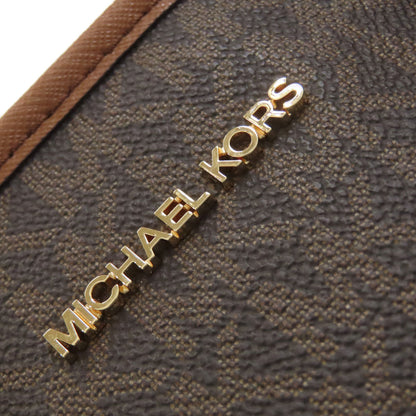 Michael Kors マイケルコース MKシグネチャー 2WAY ハンドバッグ PVC レディース 中古