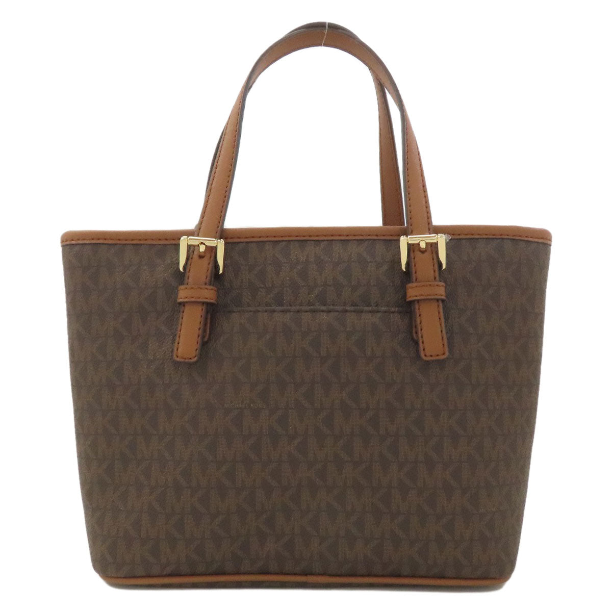 Michael Kors マイケルコース MKシグネチャー 2WAY ハンドバッグ PVC レディース 中古