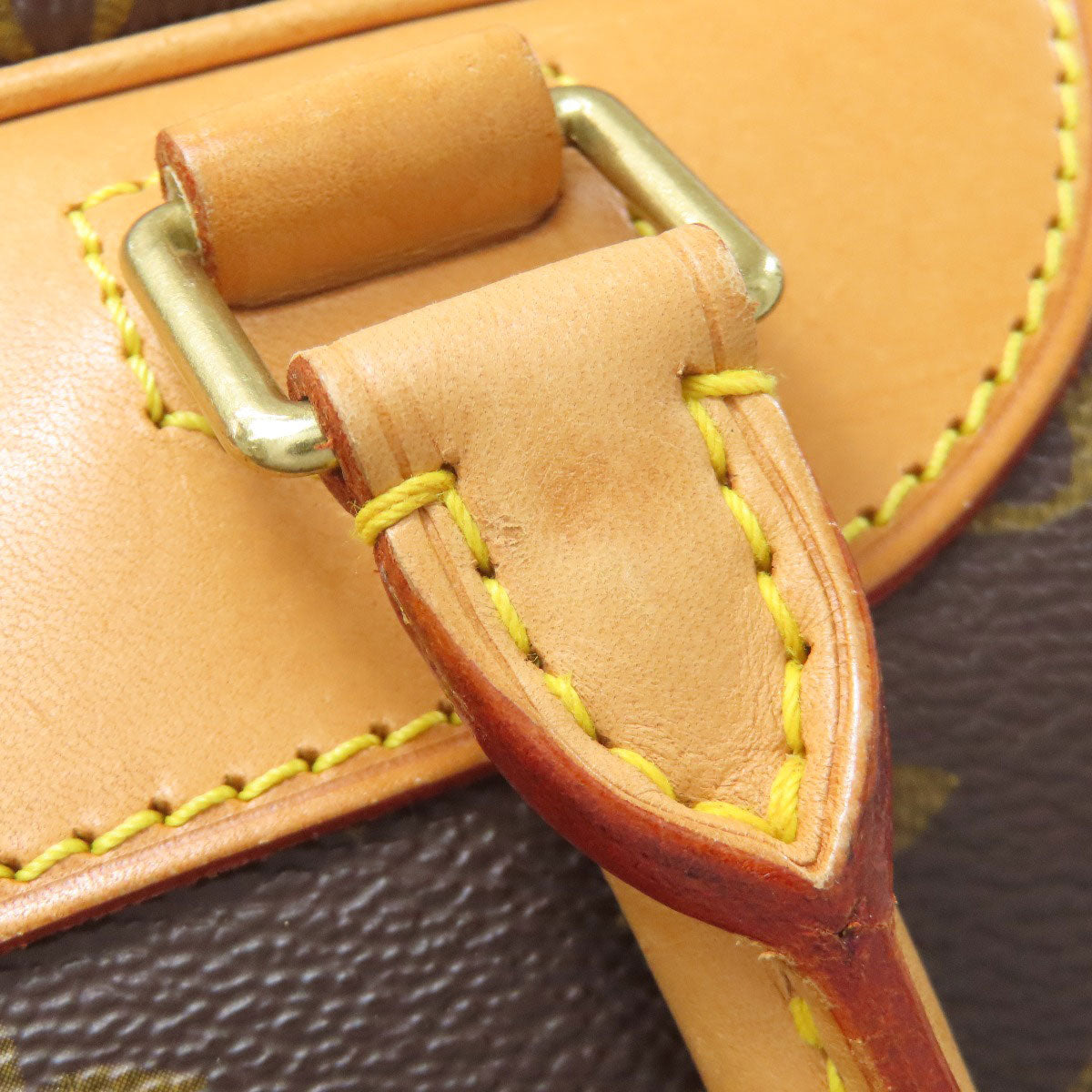 LOUIS VUITTON ルイヴィトン M47270 ドーヴィル ハンドバッグ モノグラムキャンバス レディース 中古