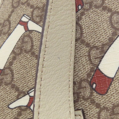 GUCCI グッチ 257250 アウトレット GG ブーツ GGスプリーム ハンドバッグ PVC レディース 中古