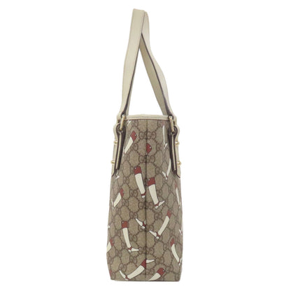 GUCCI グッチ 257250 アウトレット GG ブーツ GGスプリーム ハンドバッグ PVC レディース 中古