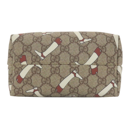 GUCCI グッチ 257250 アウトレット GG ブーツ GGスプリーム ハンドバッグ PVC レディース 中古